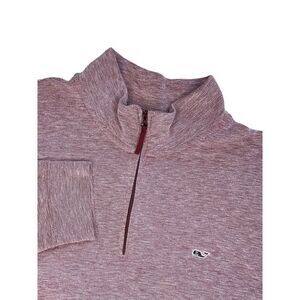 Vineyard Vines Bordo Knit Sweater Men’s L Large Long Sleeve Pullover Cotton Wool